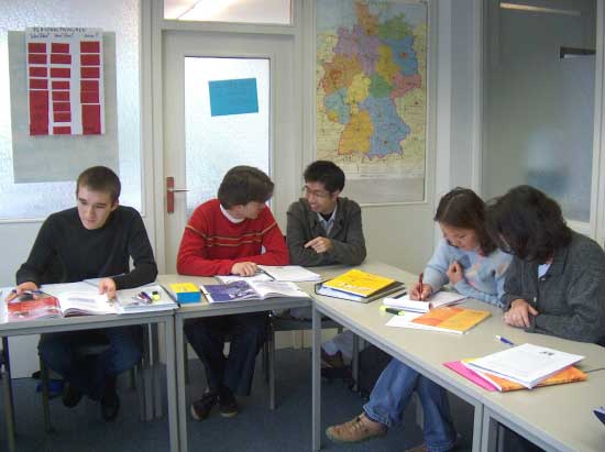 Students from Sprachforum Heinrich Heine